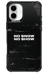 No snow, no show - Apple iPhone 16 Plus
