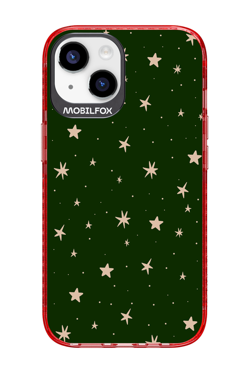 Forest Green Stars - Apple iPhone 14