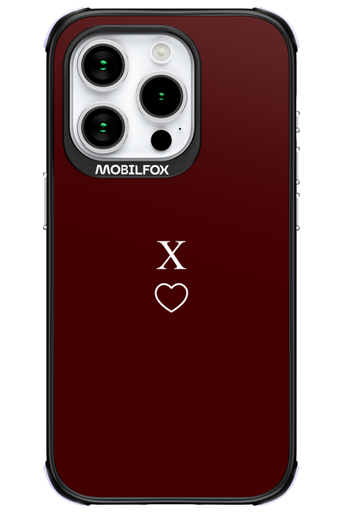 X Burgundia 2.0 - Apple iPhone 15 Pro