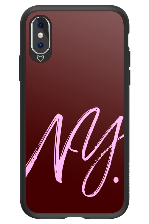 (Dark Blush) NY 2.0 - Apple iPhone X