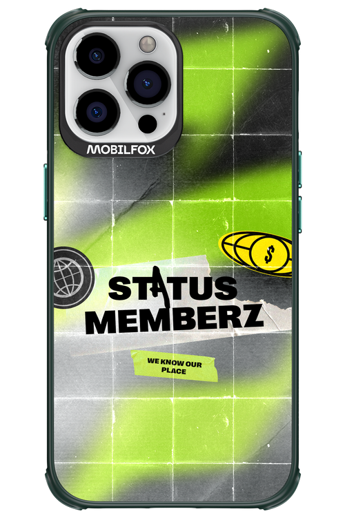 Status Memberz - Apple iPhone 13 Pro Max