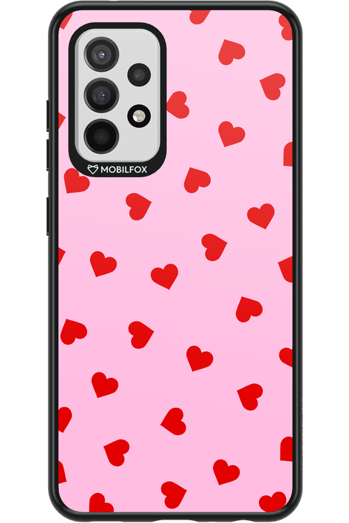 Sprinkle Heart Pink - Samsung Galaxy A52 / A52 5G / A52s