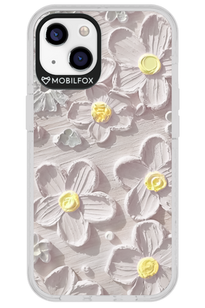 White Flowers - Apple iPhone 13