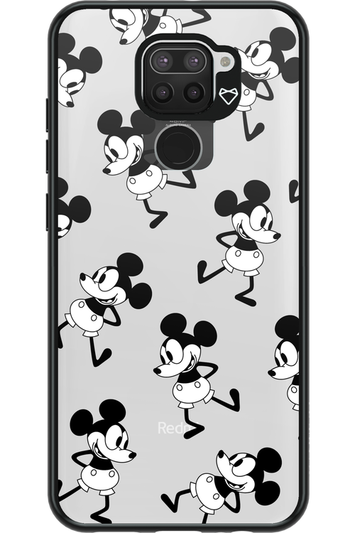 Iconic Mouse (pattern) - Xiaomi Redmi Note 9
