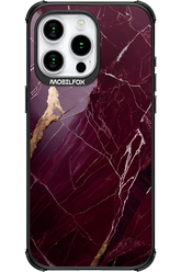 Burgundy Marble - Apple iPhone 15 Pro Max