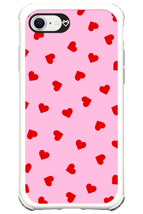 Sprinkle Heart Pink - Apple iPhone 7