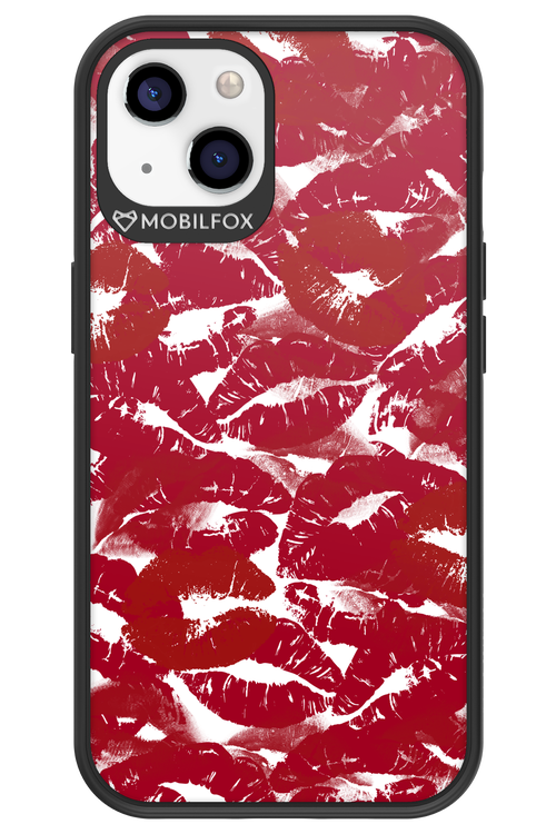 Burgundy and Kiss 2.0 - Apple iPhone 13