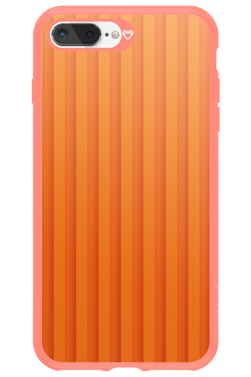 Orange Stripes - Apple iPhone 7 Plus