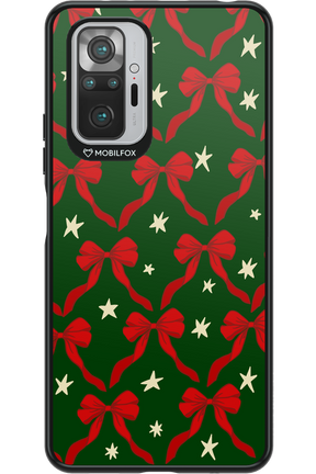 Bow & Stars (Green) - Xiaomi Redmi Note 10 Pro