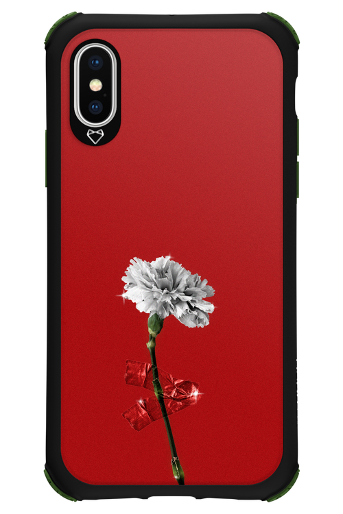 Red Flower - Apple iPhone X