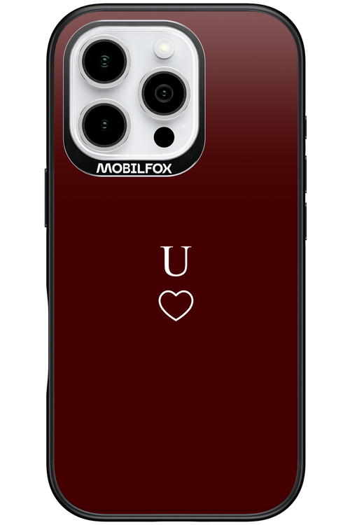 U Burgundia 2.0 - Apple iPhone 16 Pro