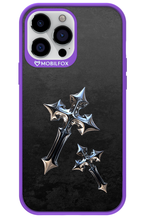 Chrome Crosses - Apple iPhone 13 Pro Max