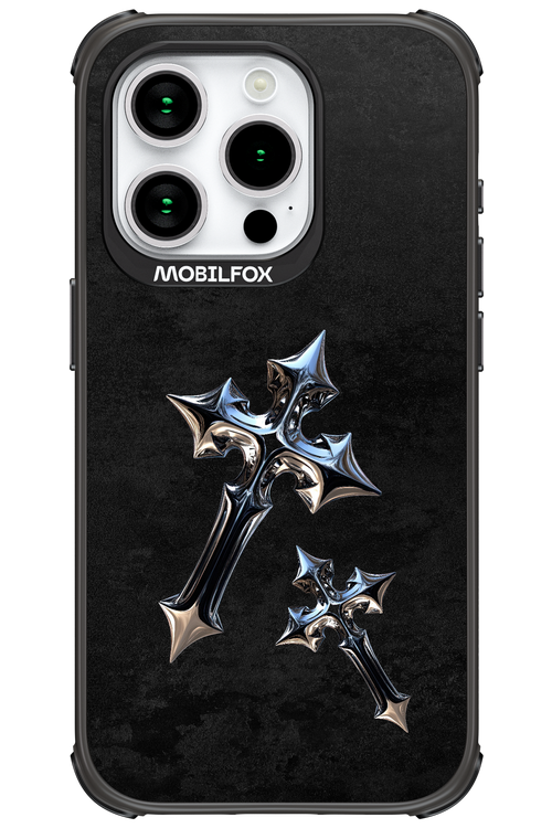 Chrome Crosses - Apple iPhone 15 Pro