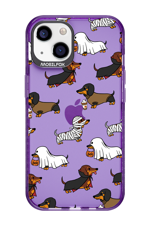 Scary Dachshund (Transparent) - Apple iPhone 13