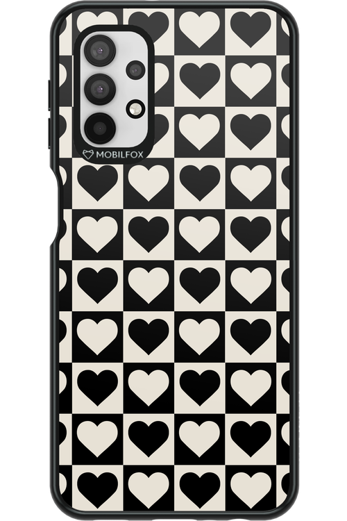 Checkered Heart - Samsung Galaxy A32 5G