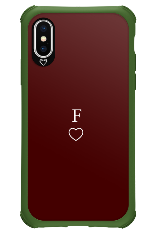 F Burgundia 2.0 - Apple iPhone XS