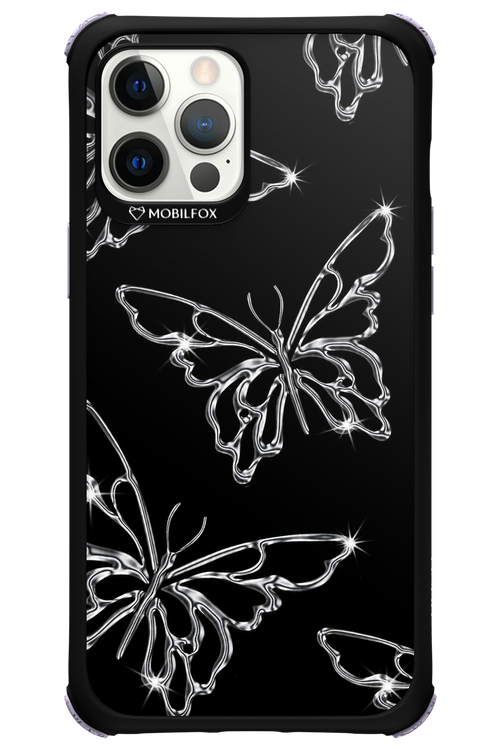 Silver Butterfly 2.0 - Apple iPhone 12 Pro Max