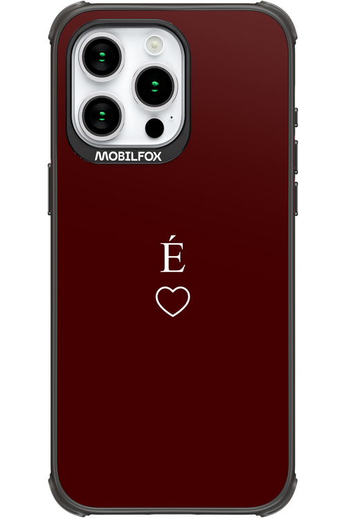 E Burgundia II 2.0 - Apple iPhone 15 Pro Max