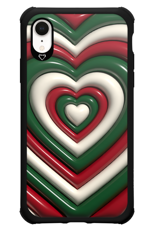 XMAS Hearts - Apple iPhone XR