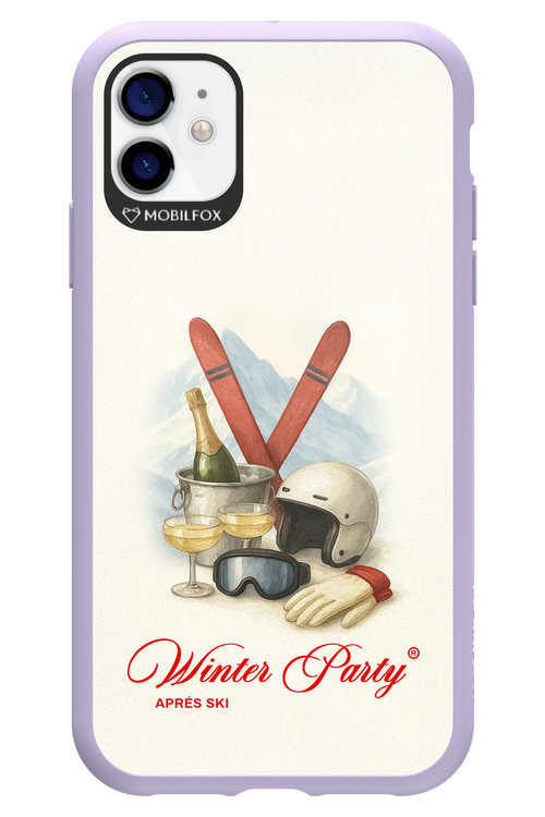 Winter Ski Party - Apple iPhone 11