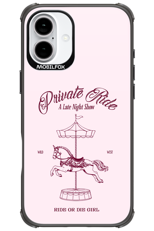 Private Ride 2.0 - Apple iPhone 16 Plus