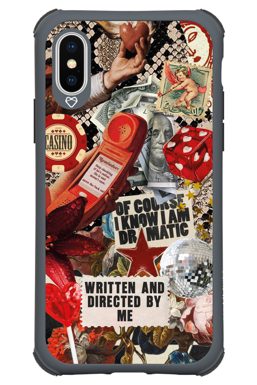 RED VINTAGE - Apple iPhone XS