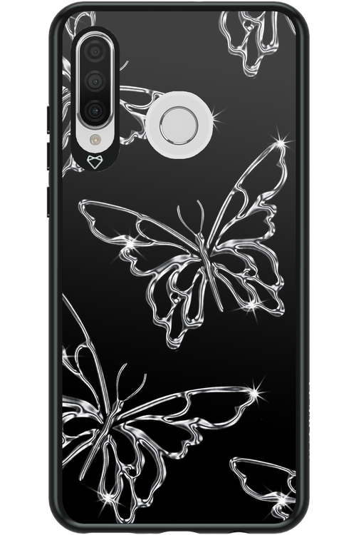 Silver Butterfly 2.0 - Huawei P30 Lite