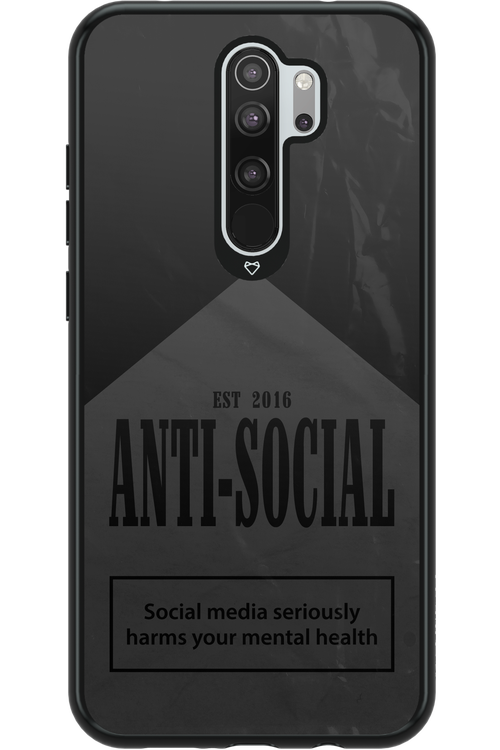 ANTI-SOCIAL (BLVCK) 2.0 - Xiaomi Redmi Note 8 Pro