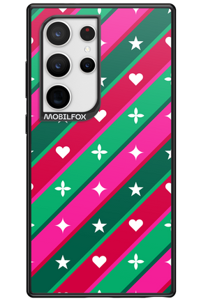 Christmas Stripes - Samsung Galaxy S24 Ultra