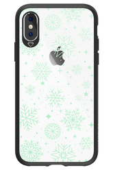 Tiffany's Snowflakes - Apple iPhone XS