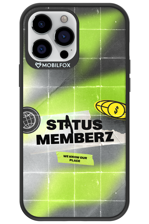 Status Memberz - Apple iPhone 13 Pro Max