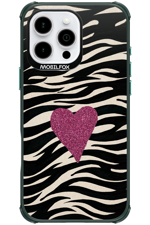 Zebra Heart 2.0 - Apple iPhone 16 Pro Max