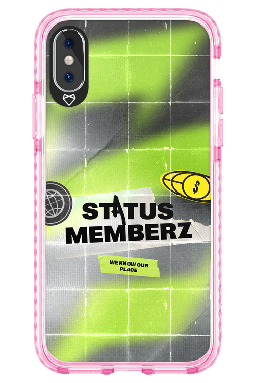 Status Memberz - Apple iPhone XS