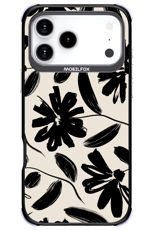 Monochrome Flowerss - Apple iPhone 17 Pro Max