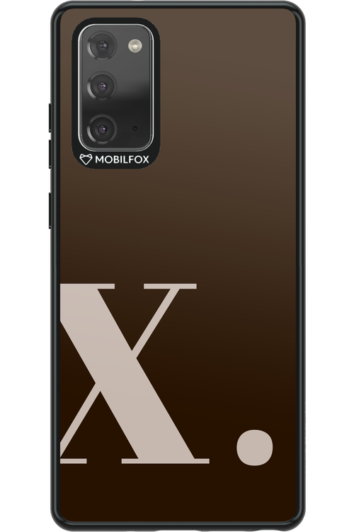 X (Mokka Foam) - Samsung Galaxy Note 20
