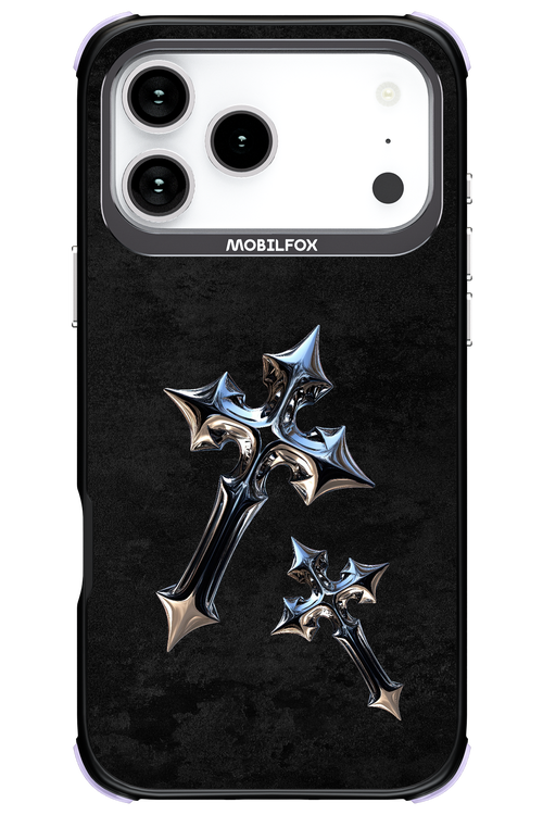 Chrome Crosses - Apple iPhone 17 Pro Max