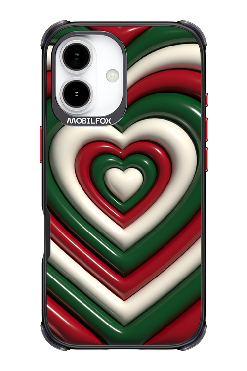 XMAS Hearts - Apple iPhone 17