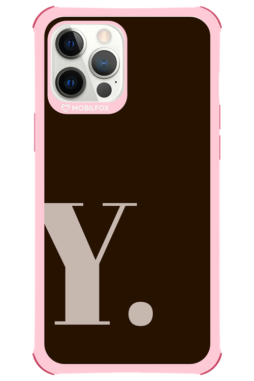 Y (Mokka Foam) - Apple iPhone 12 Pro Max