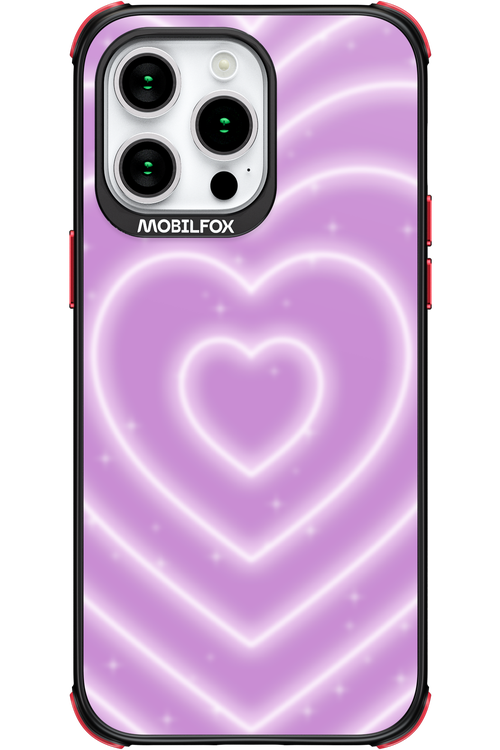 Purple Heart Dreams - Apple iPhone 15 Pro Max