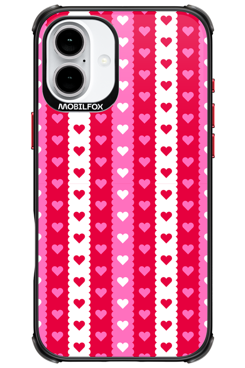 Christmas Heart Biscuit - Apple iPhone 16 Plus