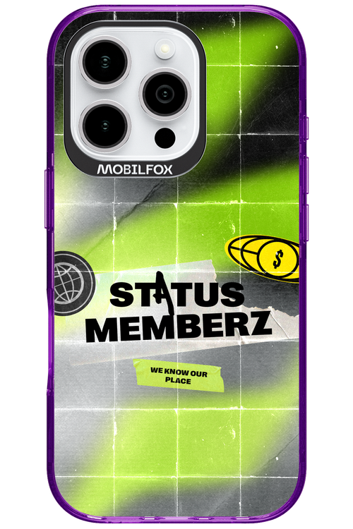 Status Memberz - Apple iPhone 16 Pro
