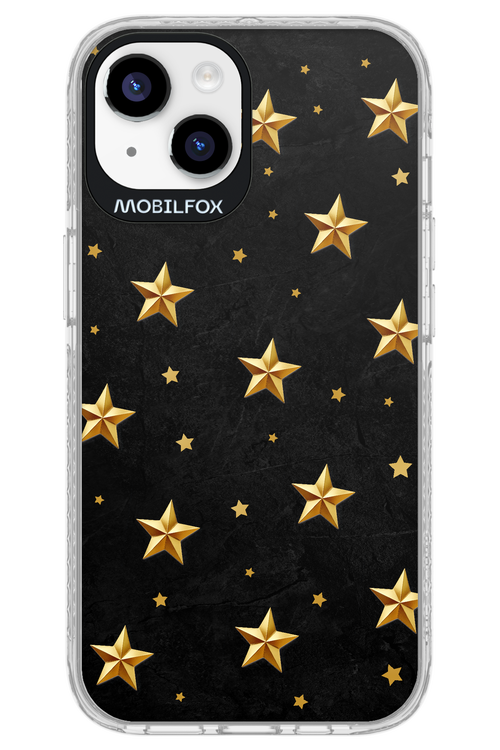 Golden Stars - Apple iPhone 14