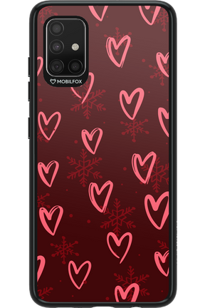 Christmas Hearts - Samsung Galaxy A51