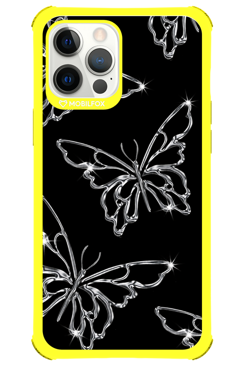 Silver Butterfly 2.0 - Apple iPhone 12 Pro Max