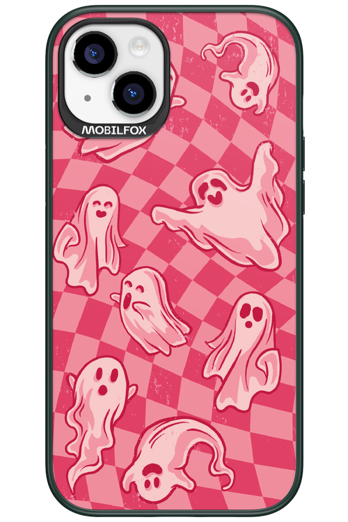 Strawberry Ghosts - Apple iPhone 15 Plus