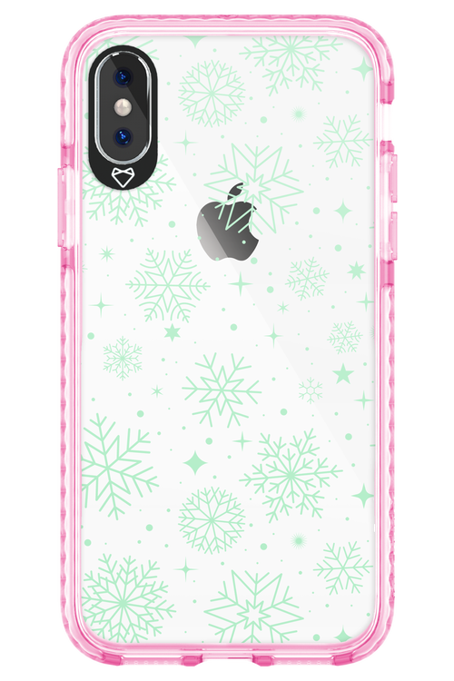 Tiffany's Snowflakes - Apple iPhone X