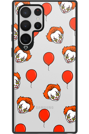 Mystery Clown (Transparent) - Samsung Galaxy S22 Ultra