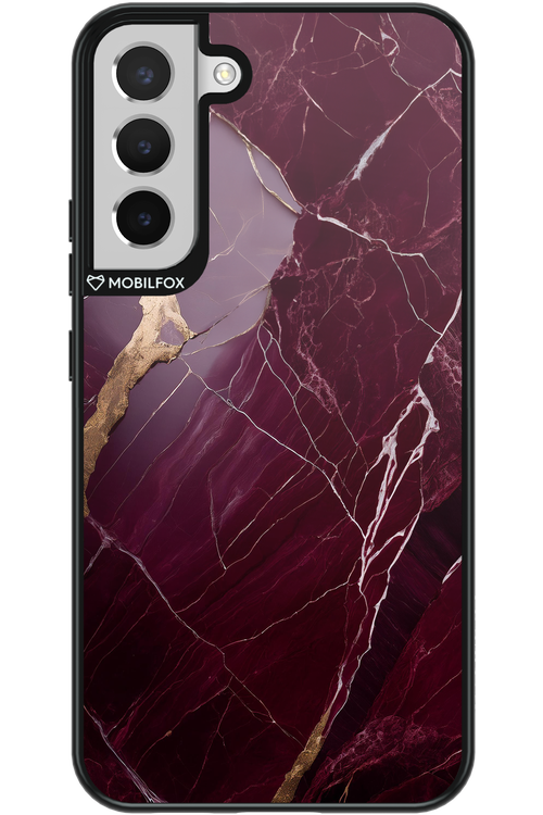 Burgundy Marble - Samsung Galaxy S22+