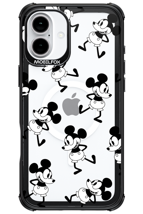 Iconic Mouse (pattern) - Apple iPhone 16 Plus