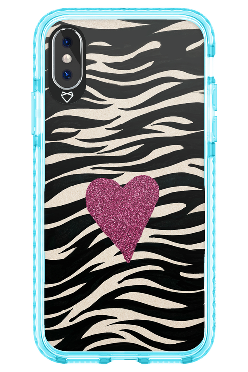 Zebra Heart 2.0 - Apple iPhone XS